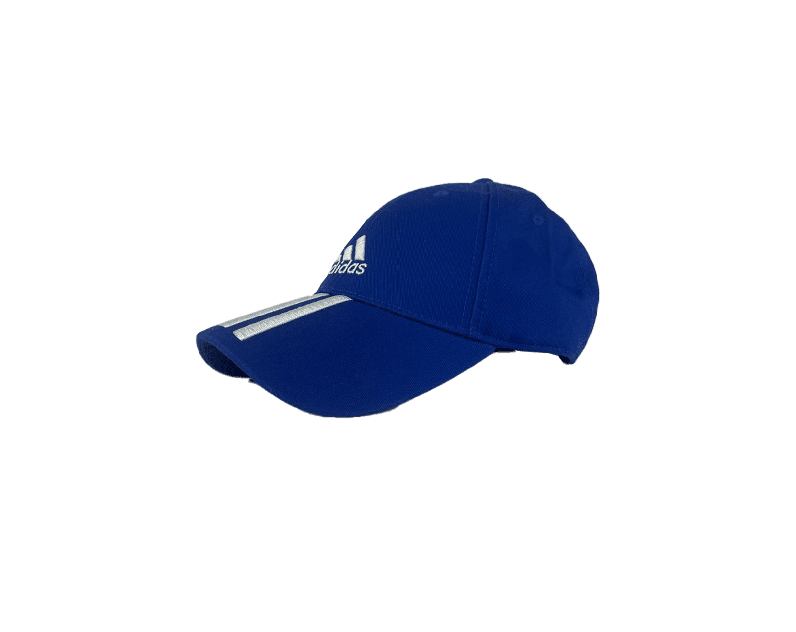 A blue Adidas cap