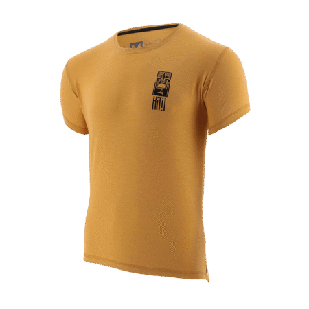 A brown T-shirt