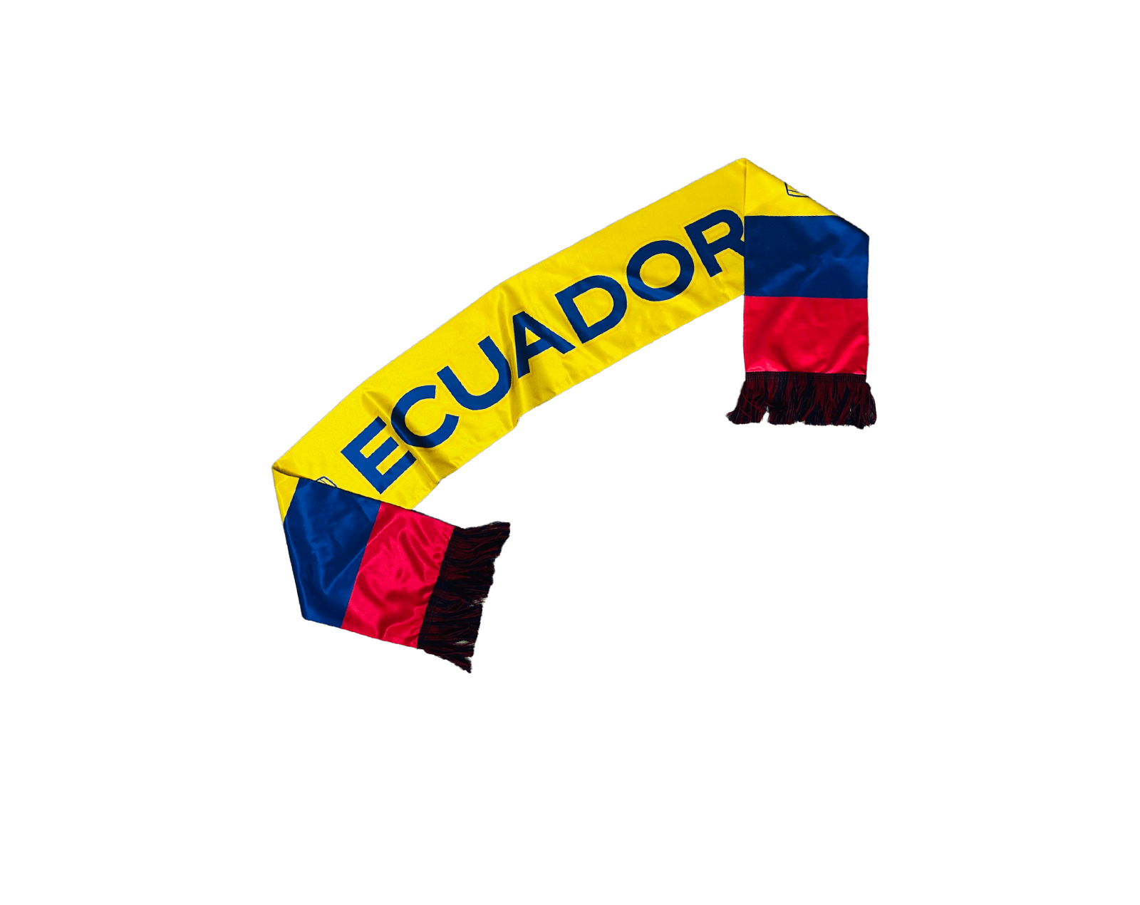 A scarf with Ecuador text
