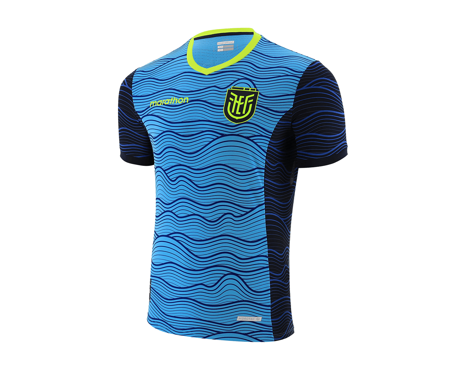 A jersey with waves design