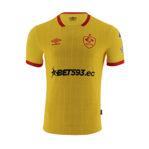 A yellow jersey with hint of red
