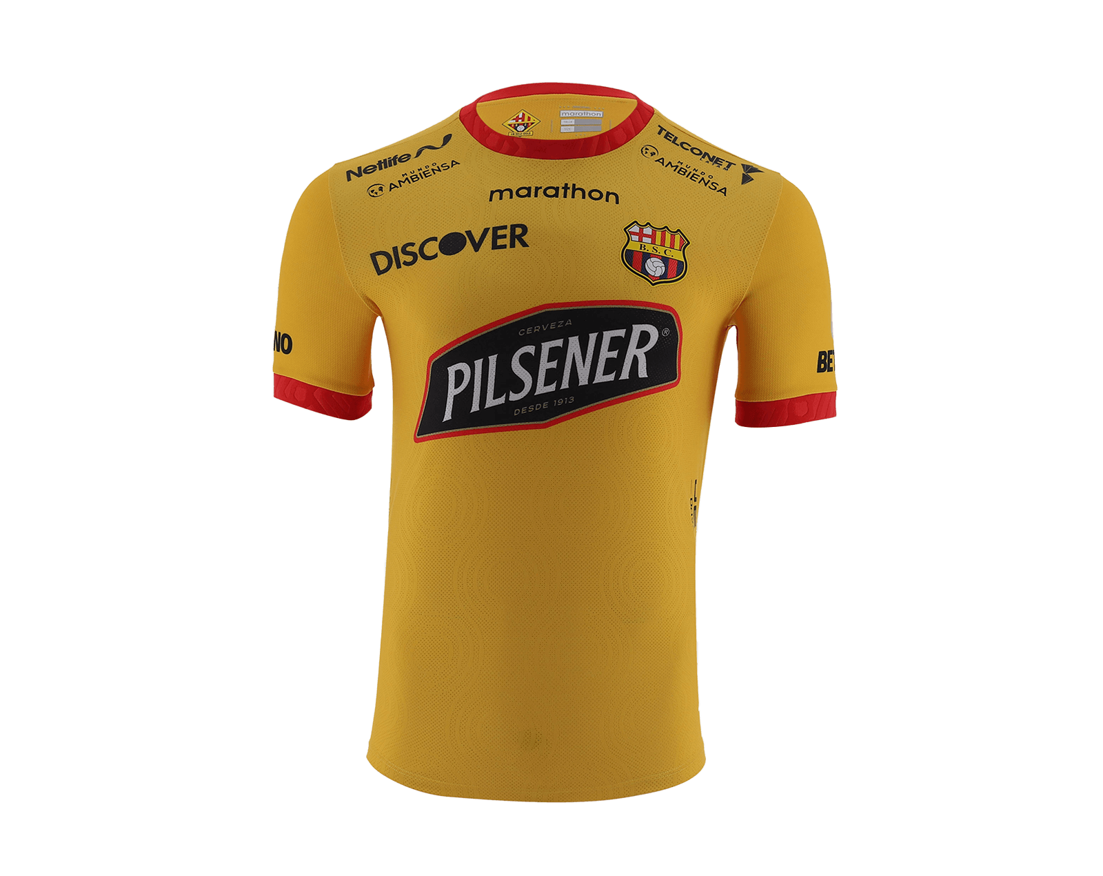A jersey with logo of Pilsener