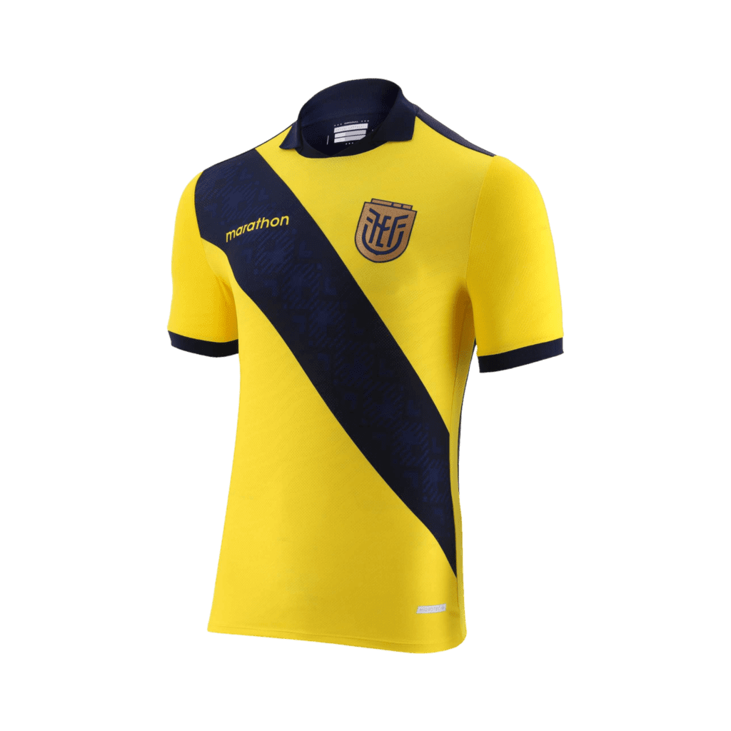 Ecuador Home Jersey Copa America 2024 Marathon Sports